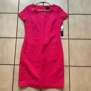 Dana Buchman Barbie hot pink retro dress SZ4